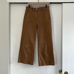 Everlane Size 6 Wide Leg Crop Pant